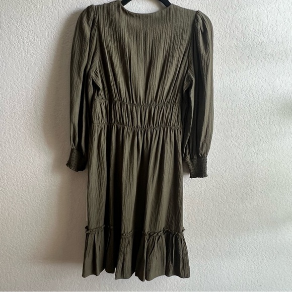 Calvin Klein Olive Green Dress - Picture 4 of 6